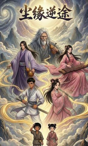 短剧《尘缘逆途》海报