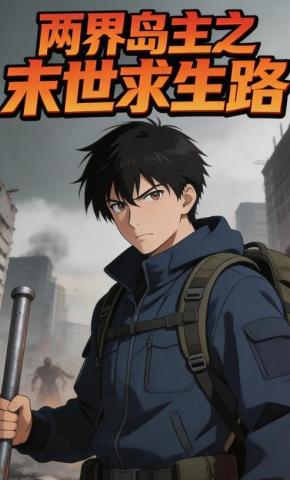 短剧《两界岛主之末世求生路》海报
