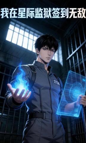 短剧《我在星际监狱签到无敌》海报