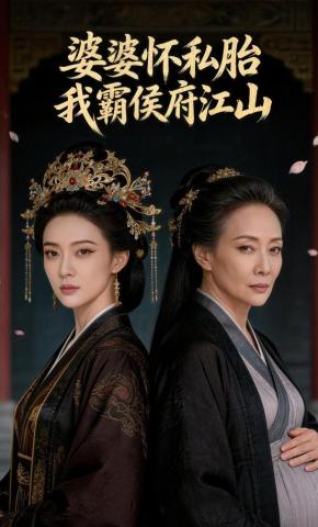 短剧《婆婆怀私胎，我霸侯府江山》海报