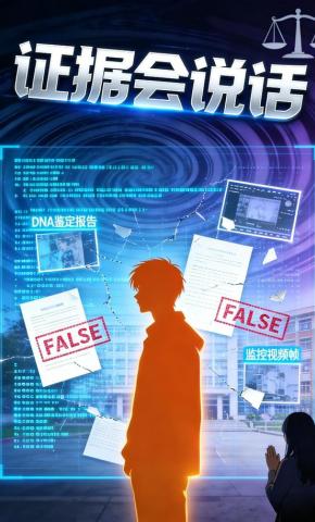 短剧《证据会说话》海报