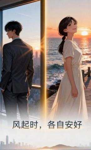 短剧《风起时，各自安好》海报