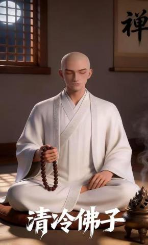 短剧《清冷佛子》海报