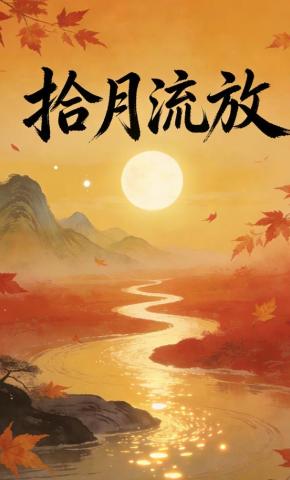 短剧《拾月流放》海报