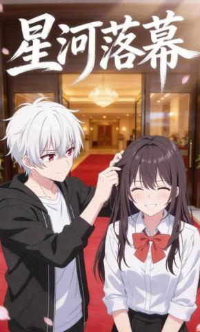 短剧《星河落幕》海报