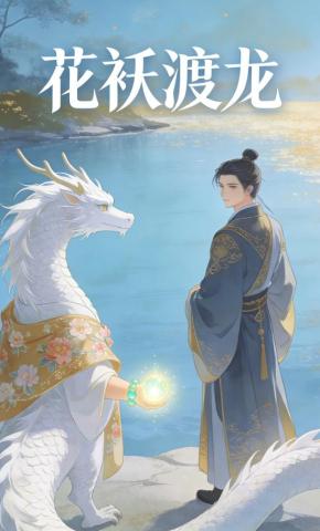 短剧《花袄渡龙》海报