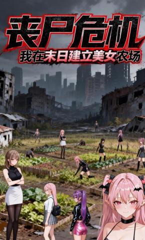 短剧《丧尸危机：我建立末世美女农场》海报