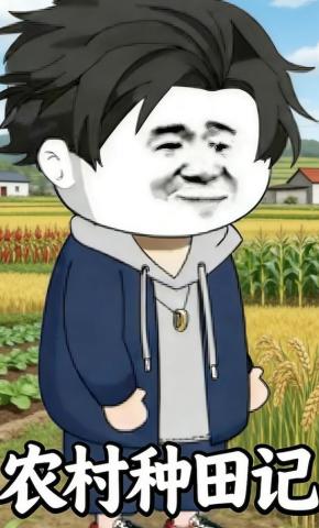 短剧《农村种田记》海报