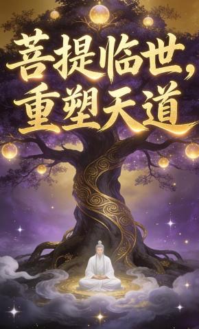 短剧《菩提临世，重塑天道》海报