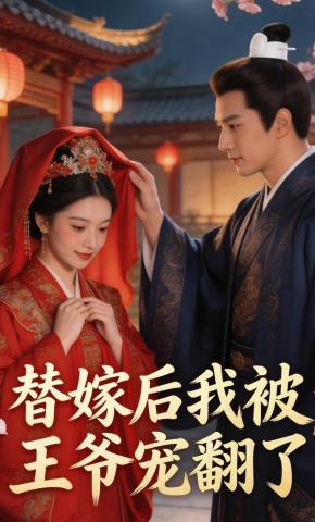 短剧《替嫁后我被王爷宠翻了》海报