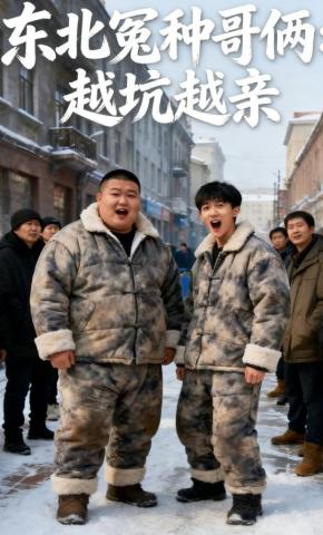 短剧《东北冤种哥俩：越坑越亲》海报