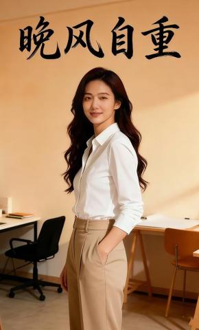 短剧《晚风自重》海报
