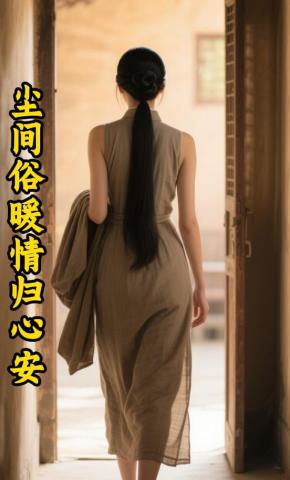 短剧《尘间俗暖情归心安》海报