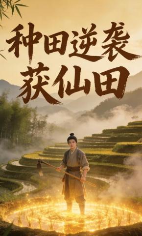 短剧《种田逆袭获仙田》海报