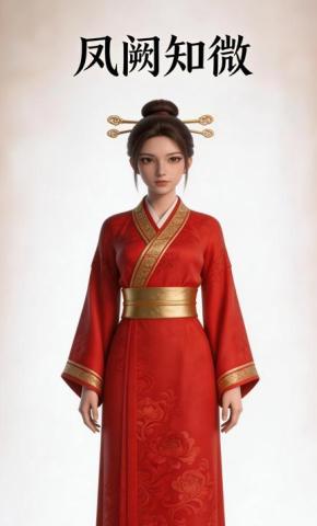 短剧《凤阙知微》海报