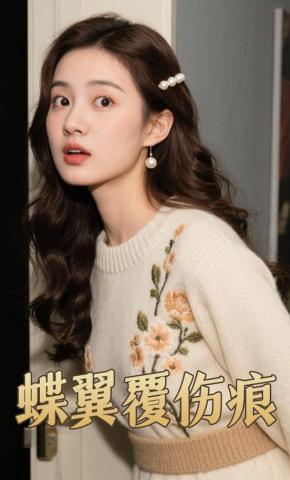 短剧《蝶翼覆伤痕》海报