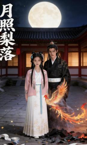 短剧《月照梨落》海报