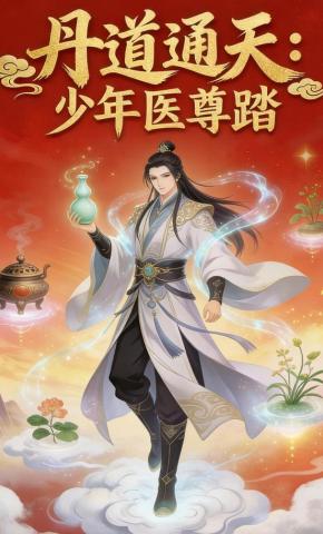 短剧《丹道通天:少年医尊踏》海报