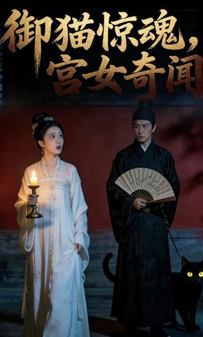短剧《御猫惊魂，宫女奇闻》海报