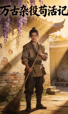 短剧《万古杂役苟活记》海报