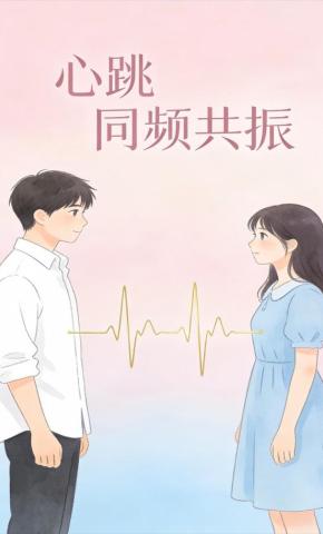 短剧《心跳同频共振》海报