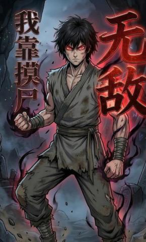 短剧《我靠摸尸无敌》海报