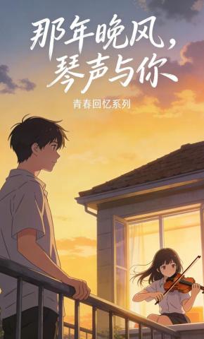 短剧《那年晚风，琴声与你》海报