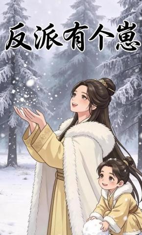 短剧《反派有个崽》海报