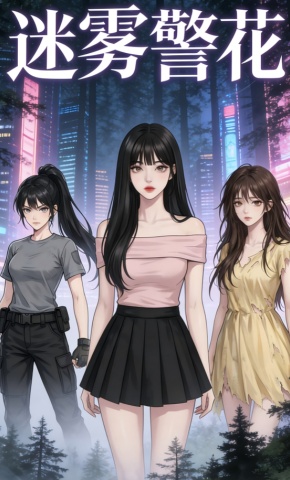 短剧《迷雾警花》海报