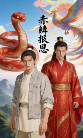 短剧《赤鳞报恩》海报