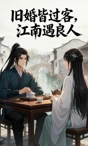 短剧《旧婚皆过客，江南遇良人》海报