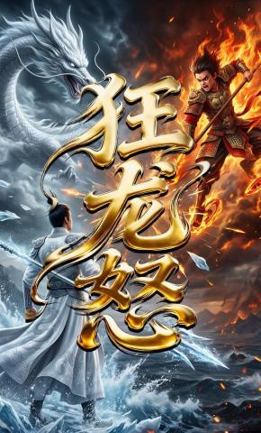 短剧《狂龙怒》海报
