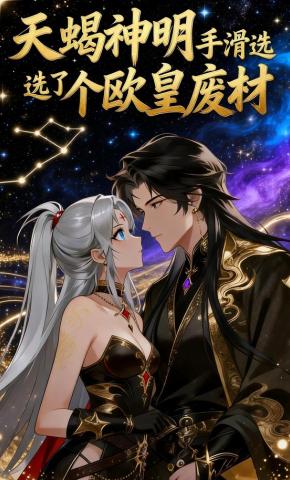 短剧《天蝎神明手滑选了个欧皇废材》海报