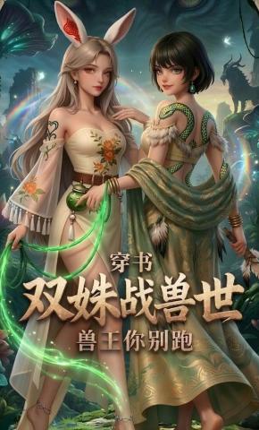 短剧《双姝穿书战兽世:兽王你别跑》海报