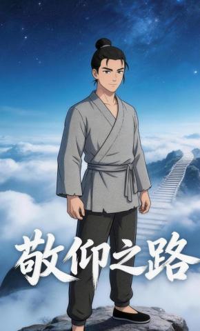 短剧《敬仰之路》海报