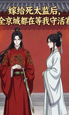 短剧《嫁给死太监后，全京城都在等我守活寡》海报