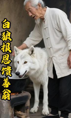 短剧《白狼报恩馈善翁》海报