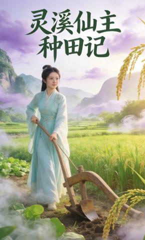短剧《灵溪仙主种田记》海报