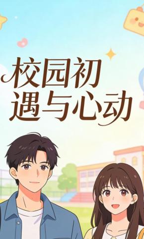短剧《校园初遇与心动》海报