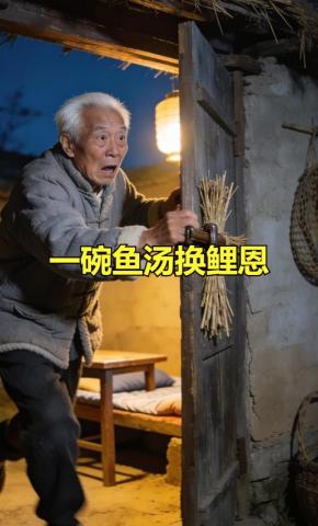 短剧《一碗鱼汤换鲤恩》海报