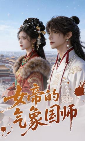 短剧《女帝的气象国师》海报