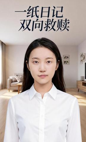 短剧《一纸日记双向救赎》海报