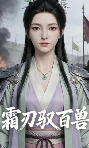 短剧《霜刃驭百兽》海报