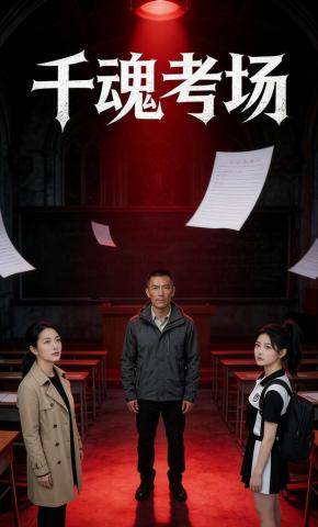 短剧《千魂考场》海报