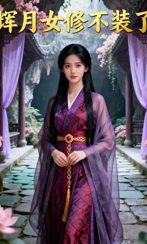 短剧《辉月女修不装了》海报