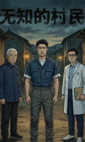 短剧《无知的村民》海报