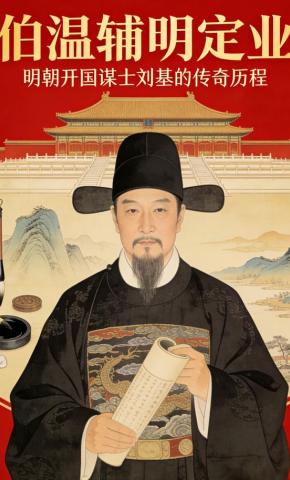 短剧《伯温辅明定业》海报