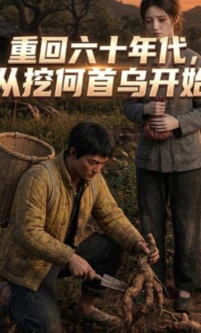 短剧《重回六十年代，从挖何首乌开始》海报