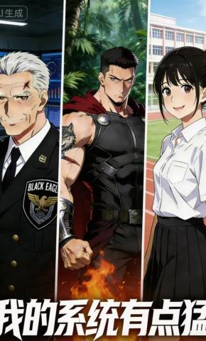 短剧《我的系统有点猛》海报