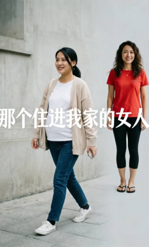 短剧《那个住进我家的女人》海报